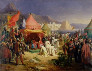 Inntaket av Tripoli, april 1102, 1842